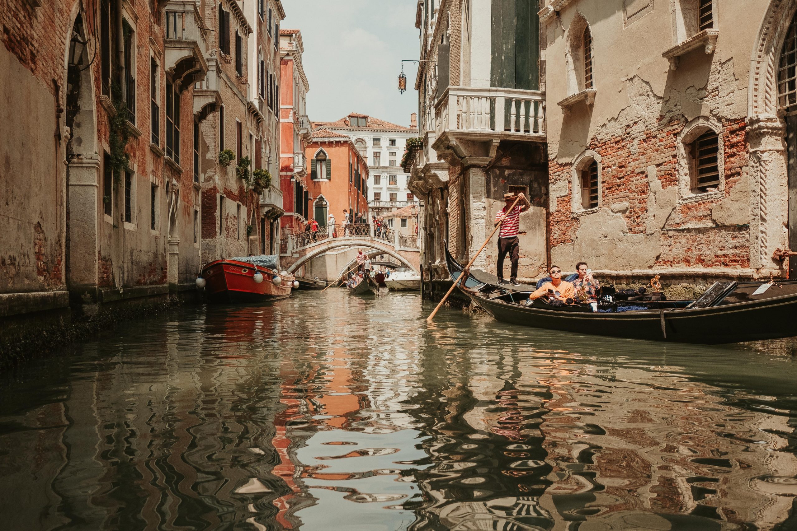 Venice from water looks stunning