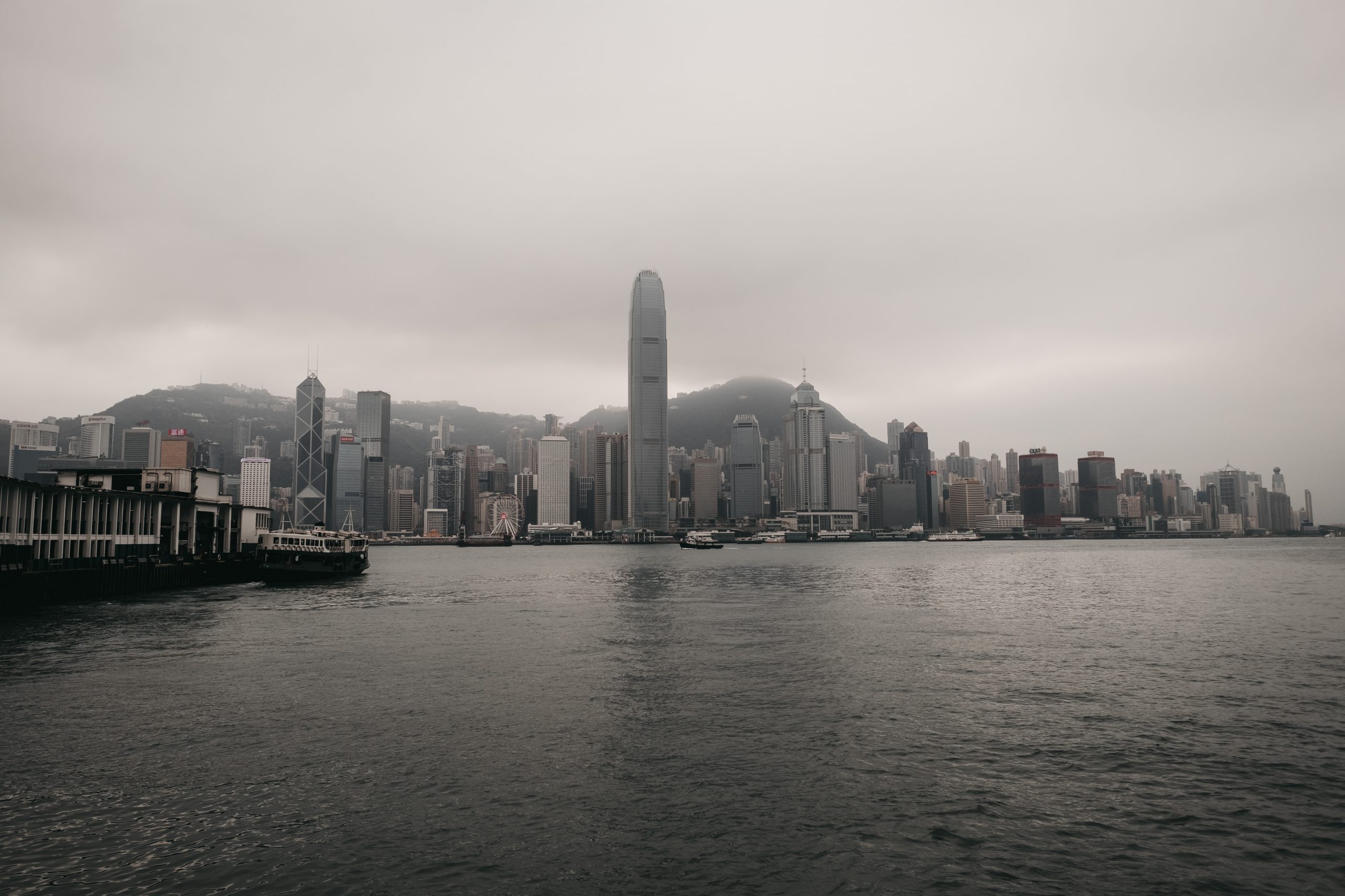 Victoria harbour Hong Kong