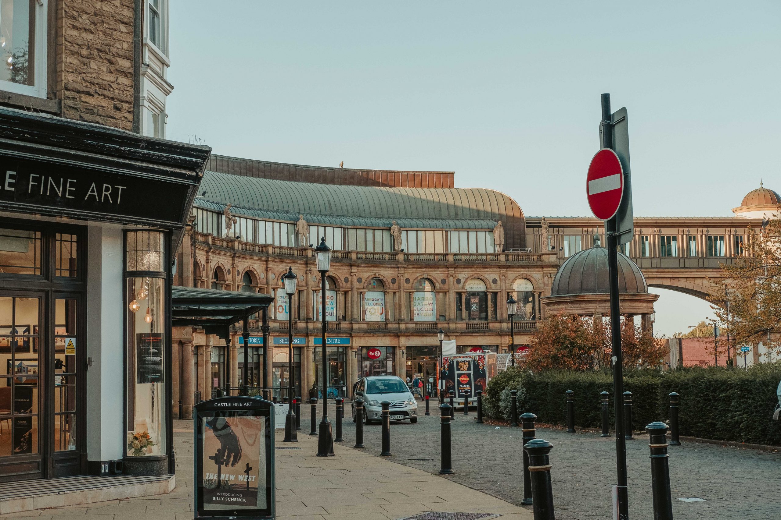 Victoria shopping centre in Harrogate