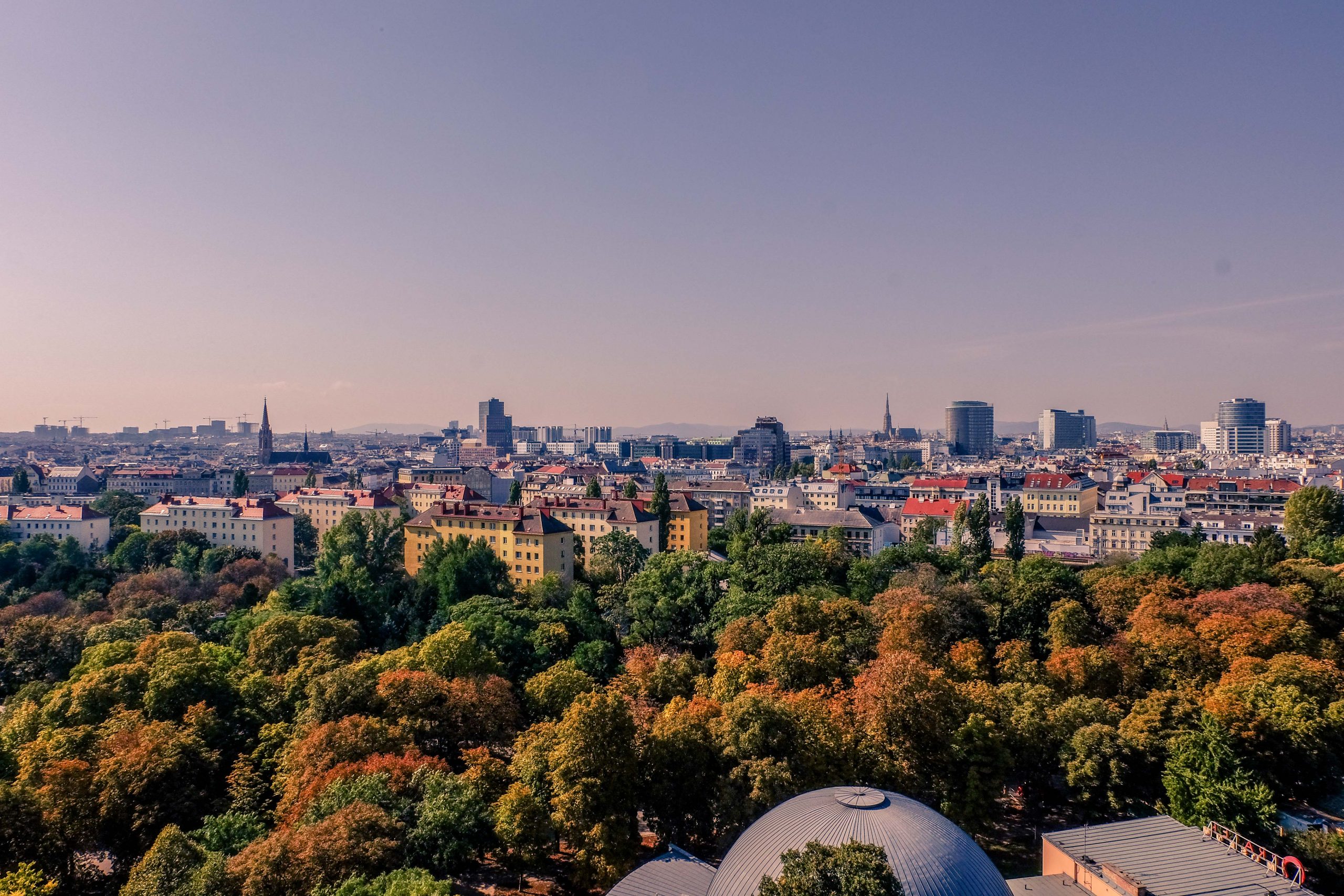 Vienna City Above View
