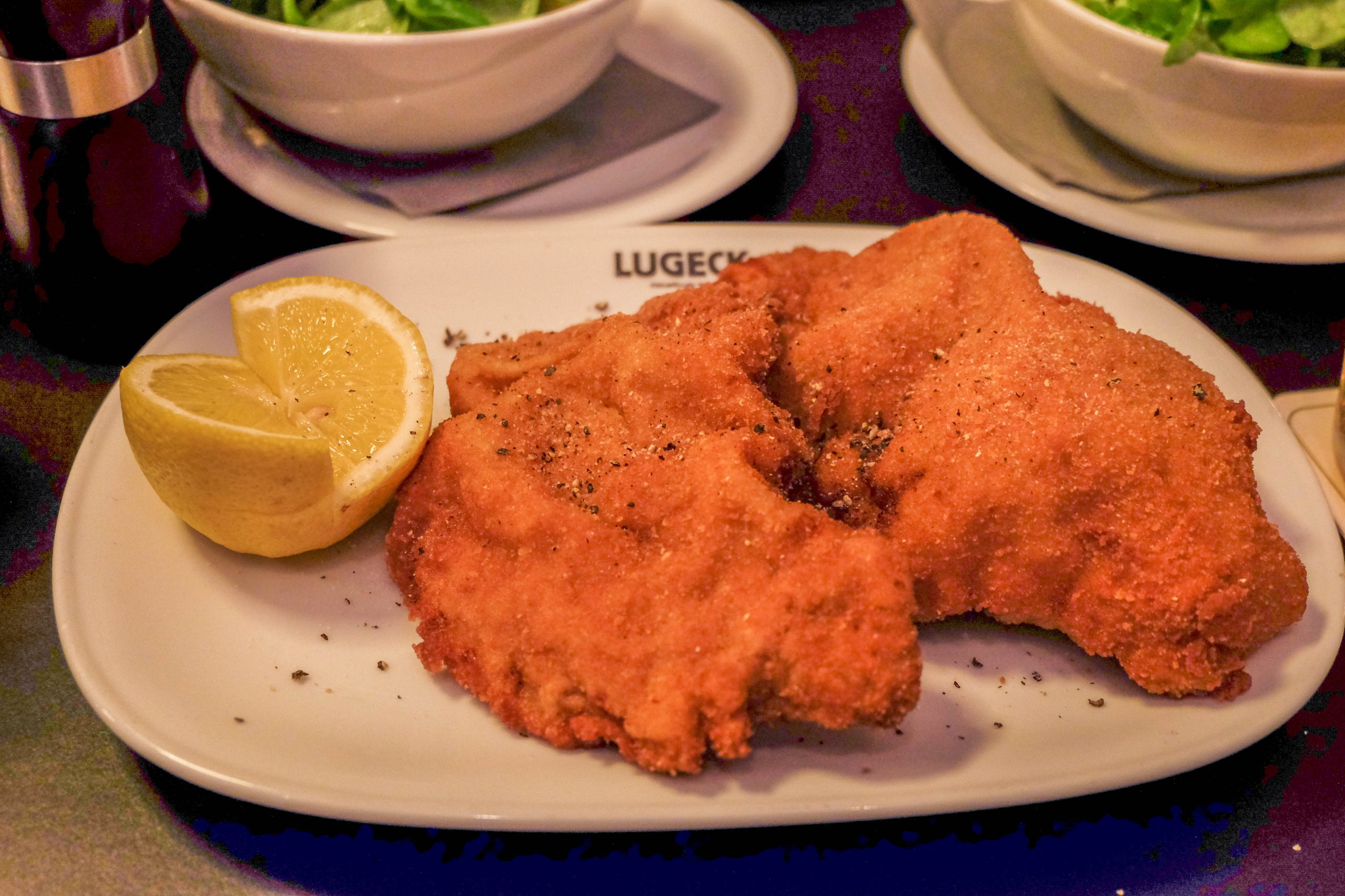 Viennese Schnitzel Austria dinner