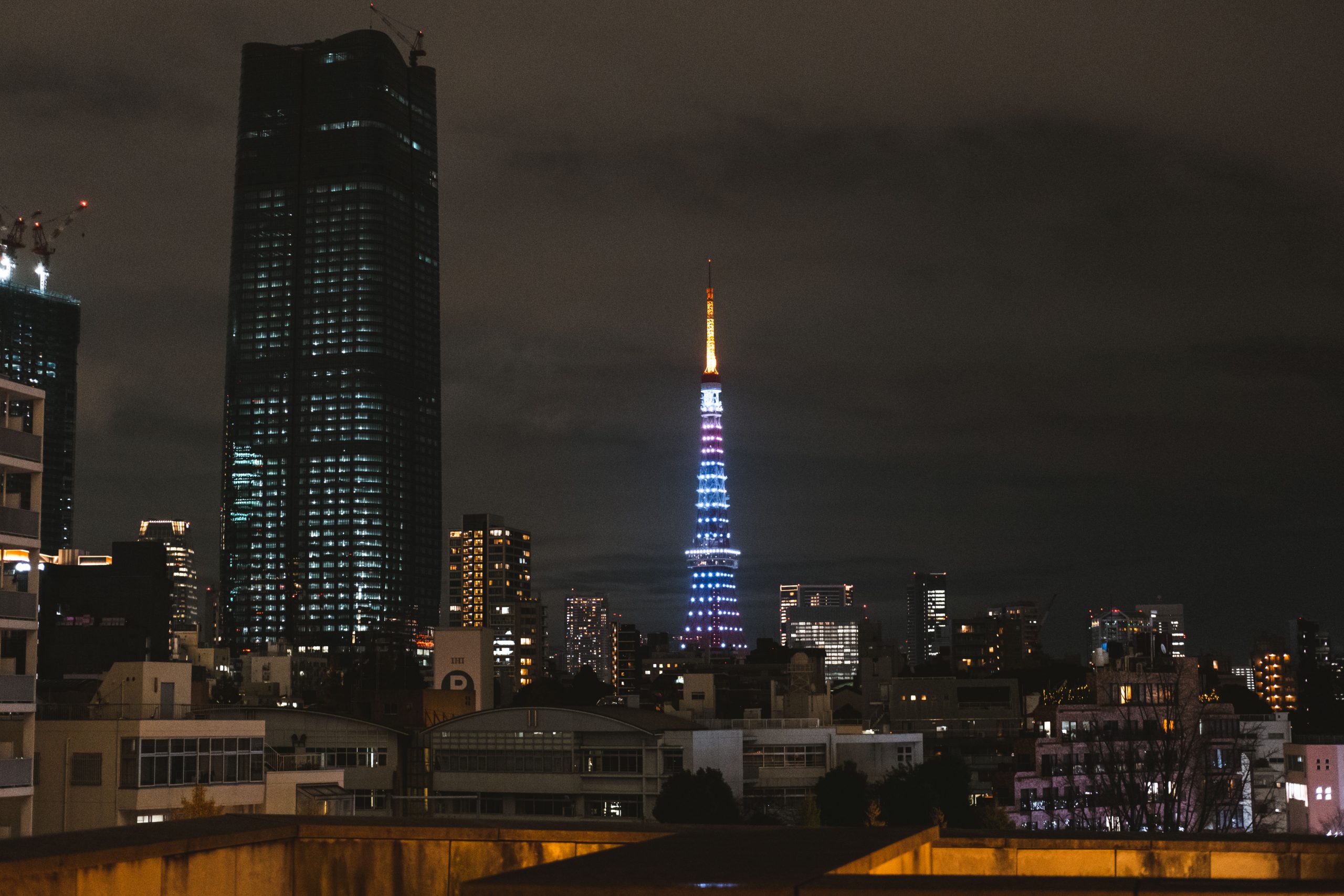 View from Roppongi in Tokyo