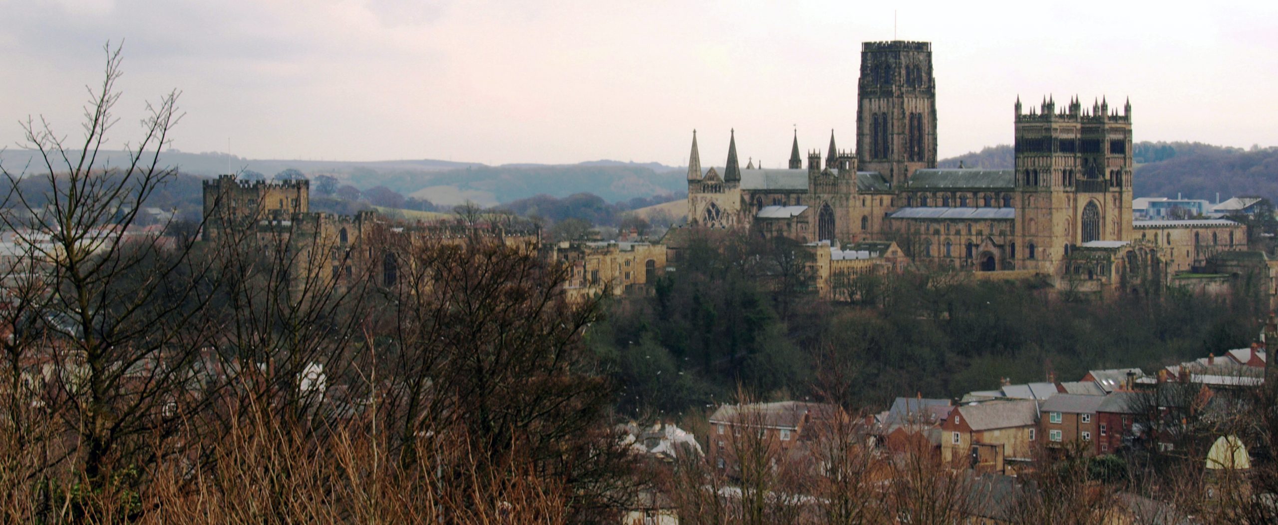 View of Durham cathedral from Wharton Park View of Durham cathedral from Wharton Park