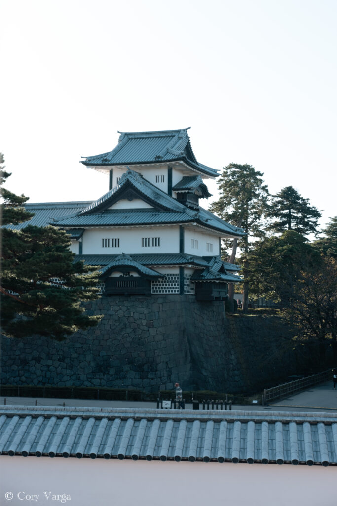 View of Kanazawa castle