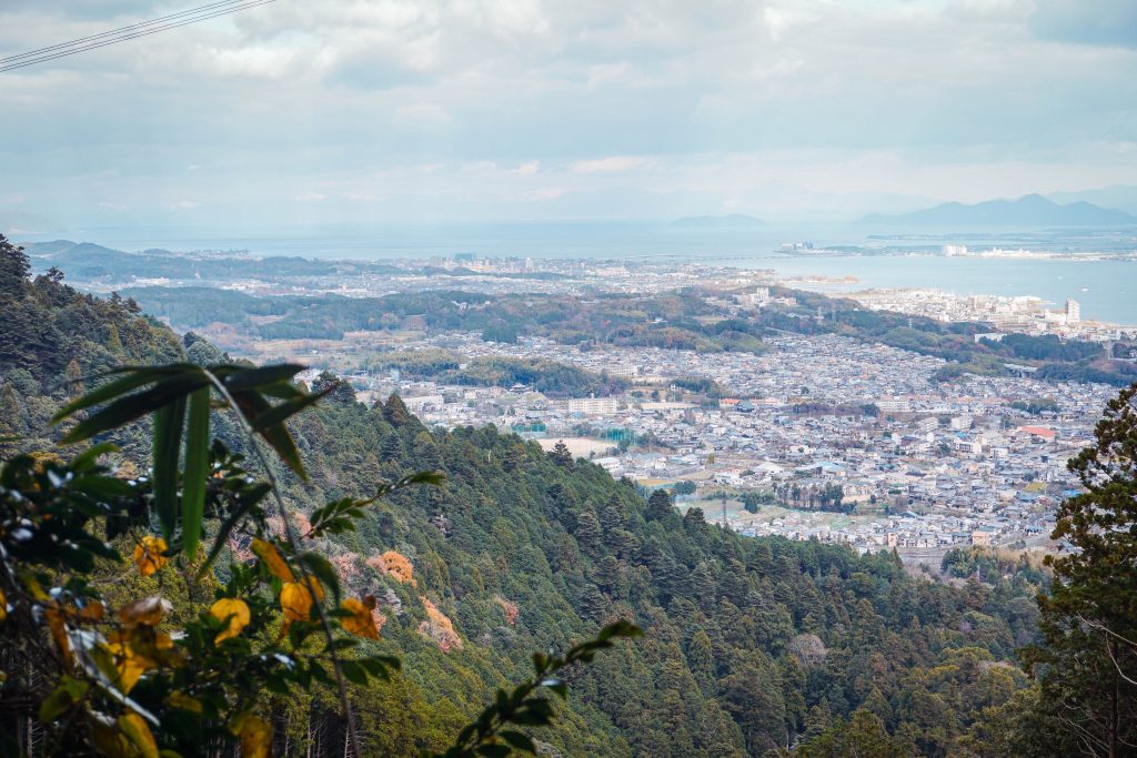 Top of Mount Hiei: View of Kyoto and Lake Biwa