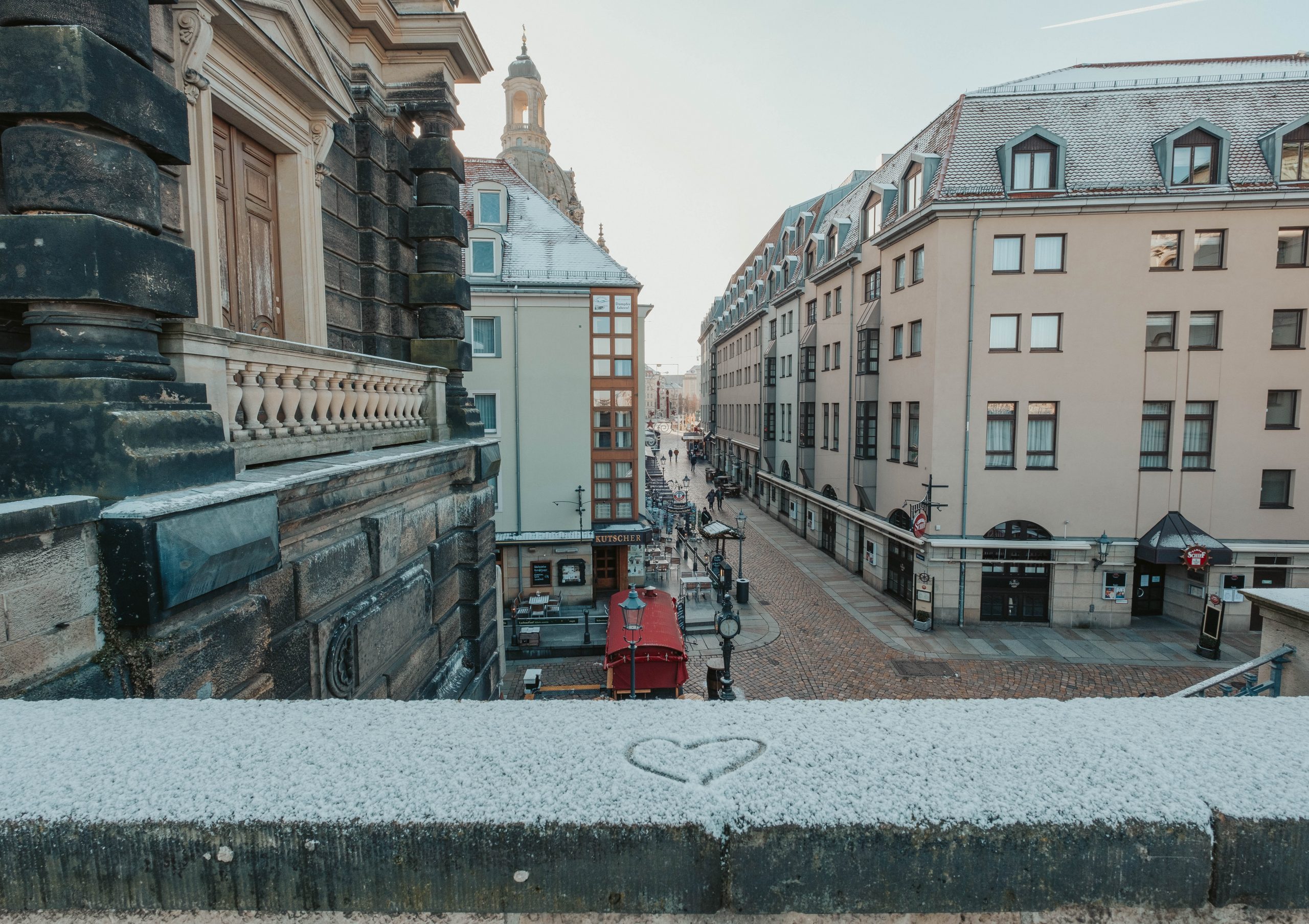 Views from Bruhl's Terrace in Dresden