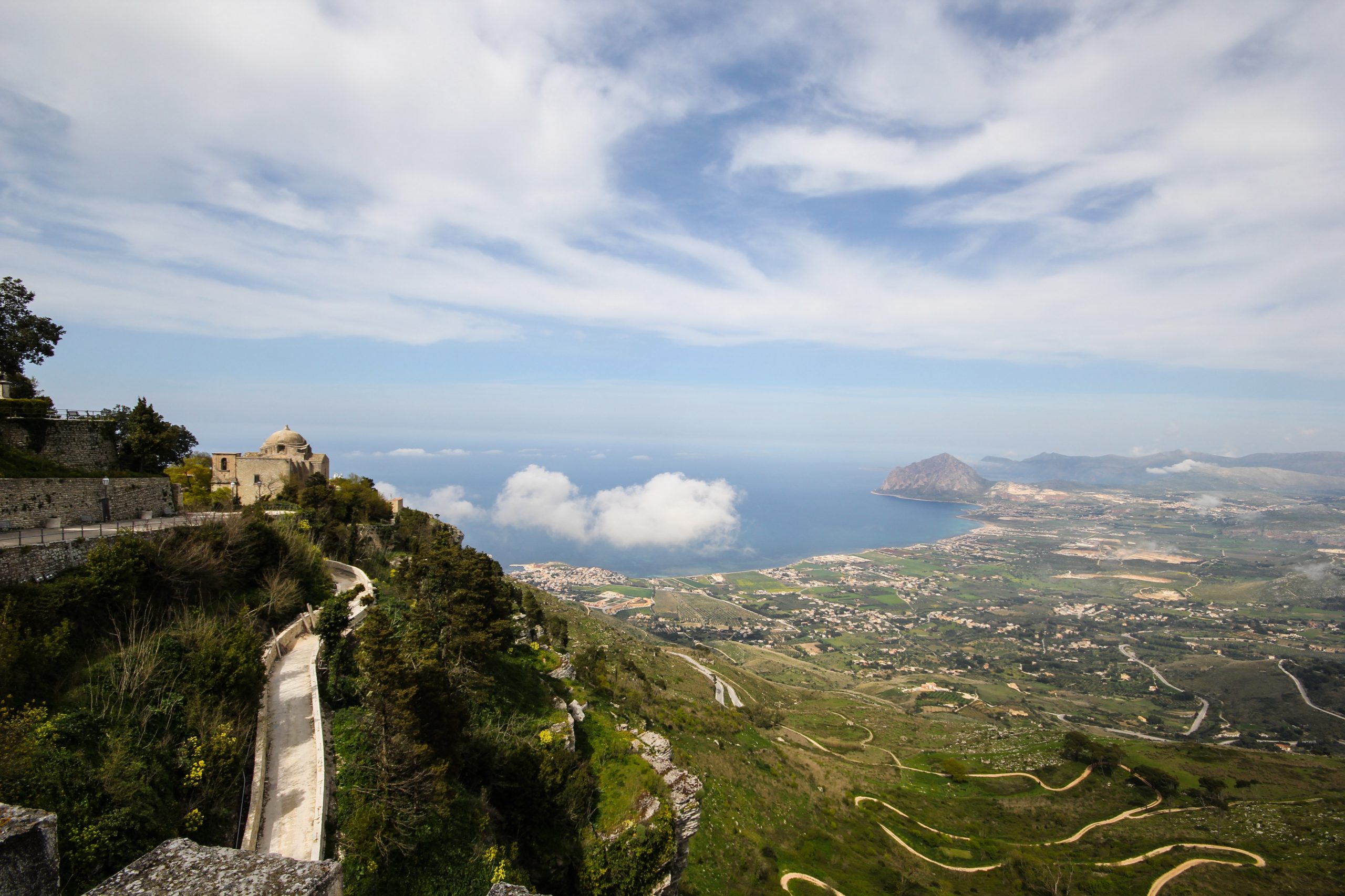 Stunning views from Erice