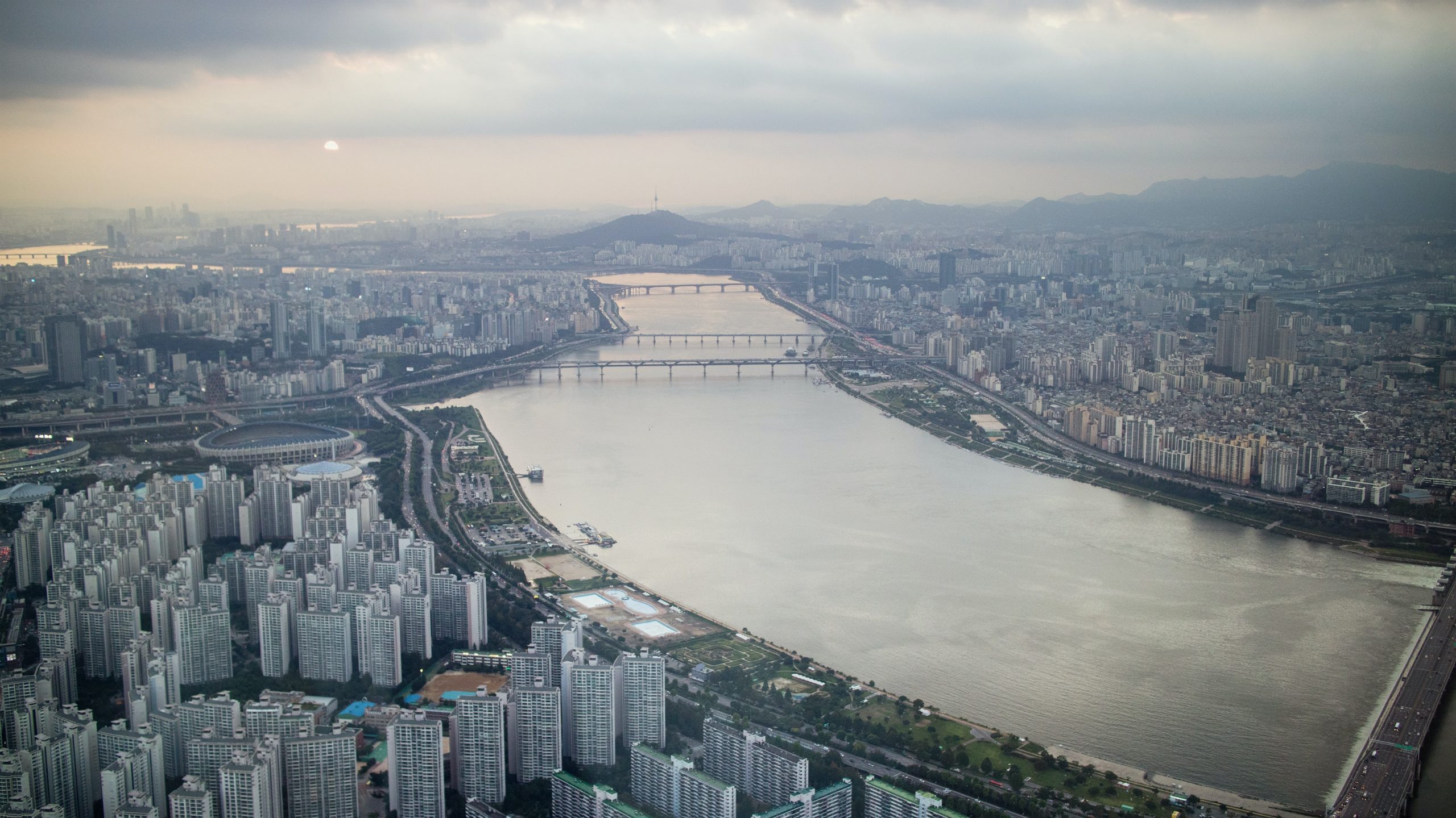 Views from Lotte World Tower Views from Lotte World Tower