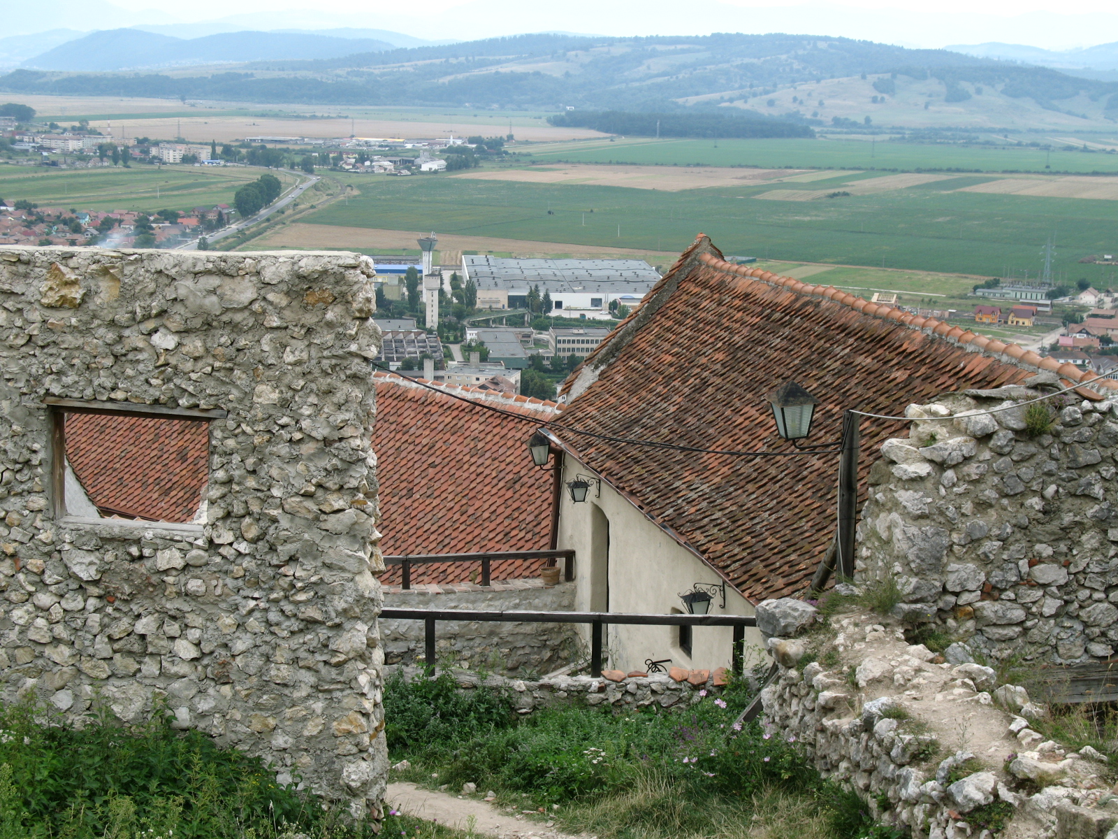 Views from Rasnov Hilltop