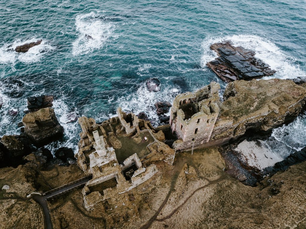 Visit the stunning castle ruins in Wick, Scotland