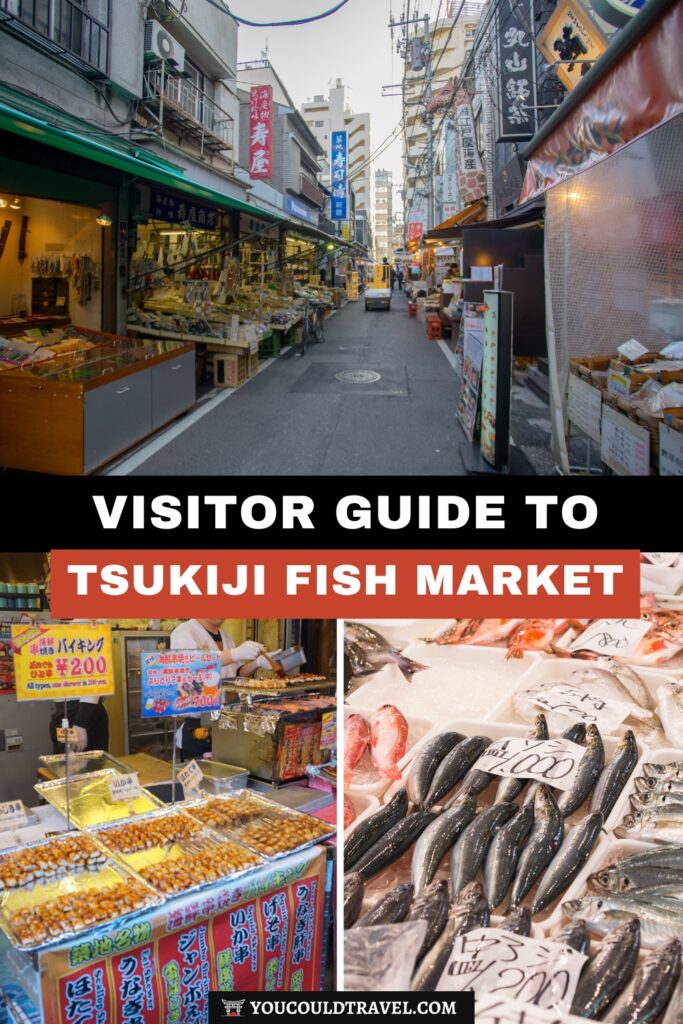 Visitor guide to Tsukiji fish market