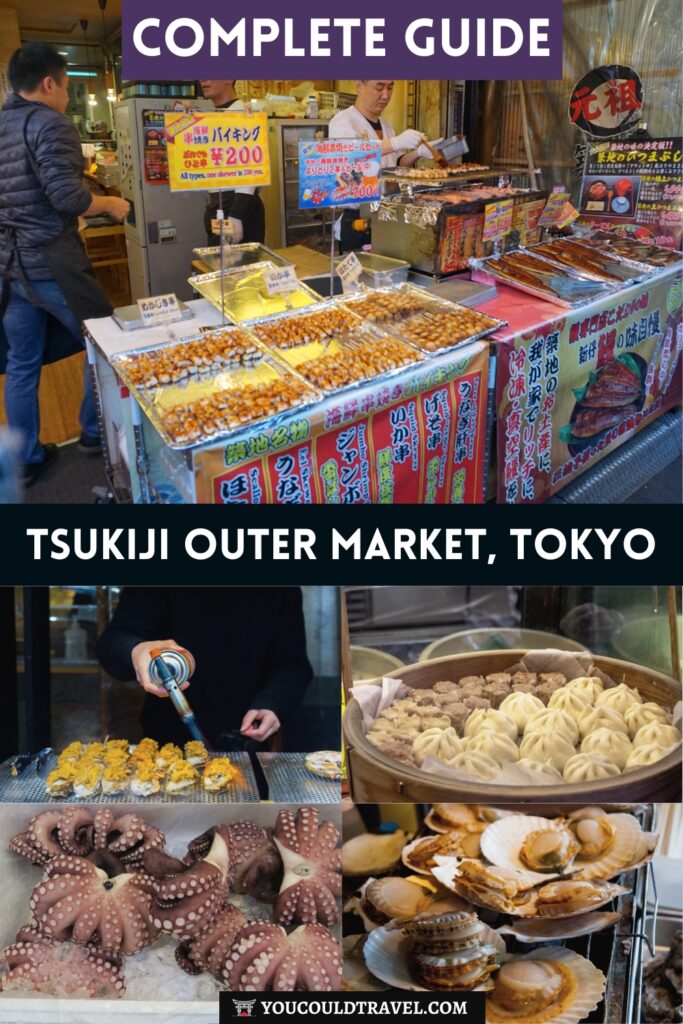 Visitor guide to Tsukiji fish market