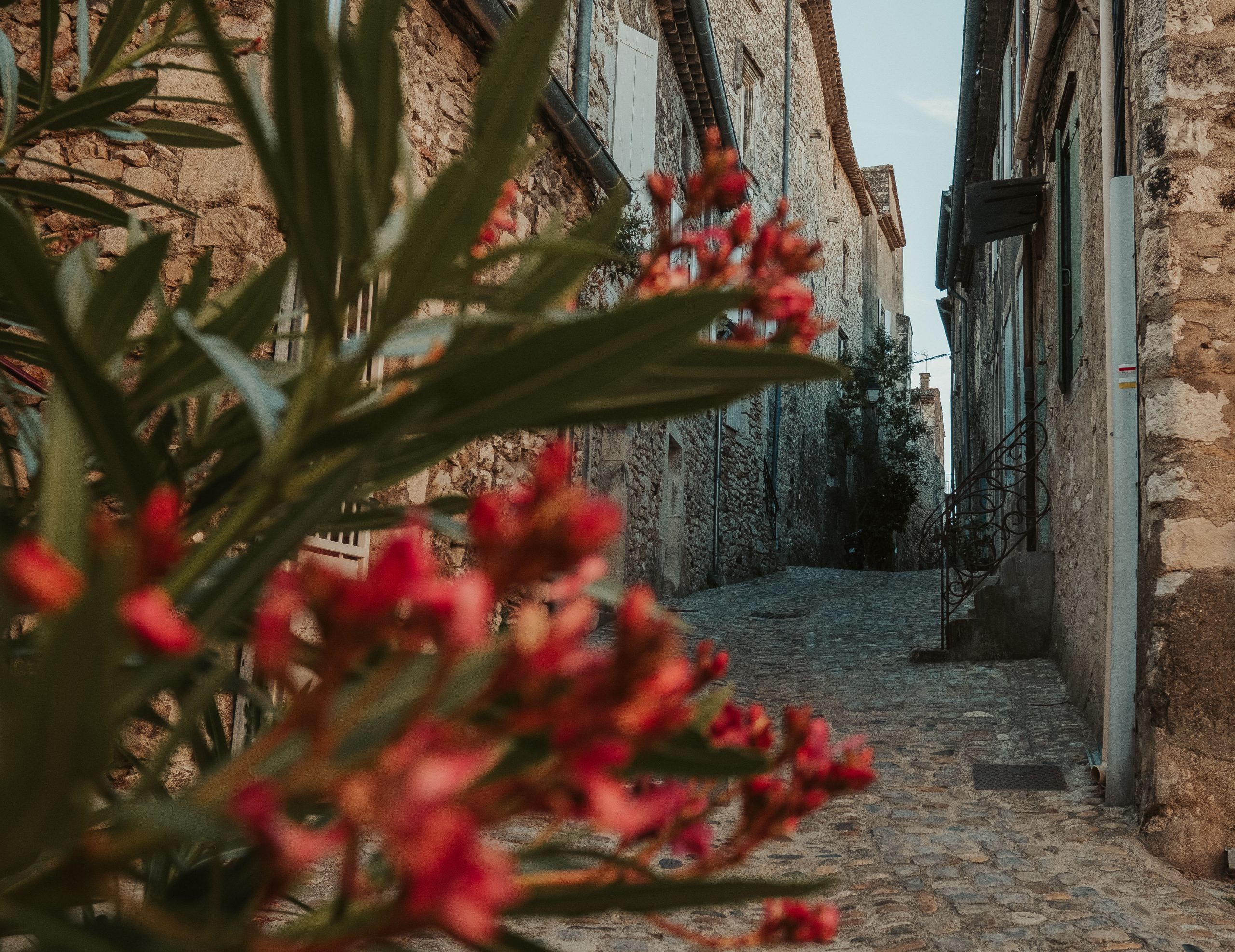 Viviers France exploring old town