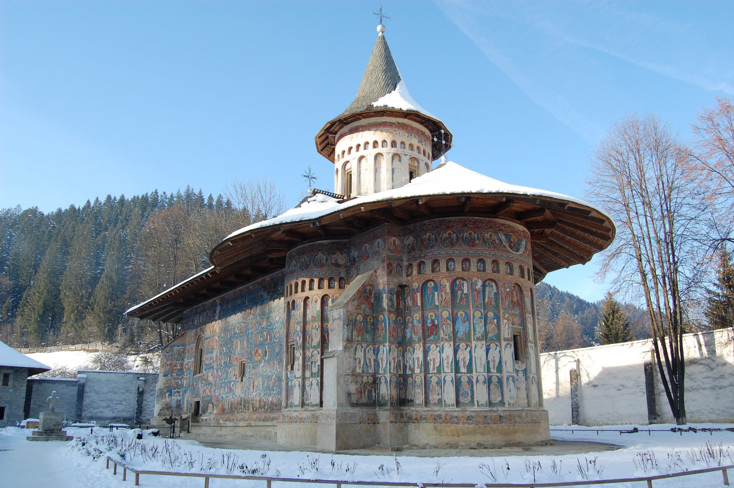 Voronet monastery is one of the best places to visit in Romania