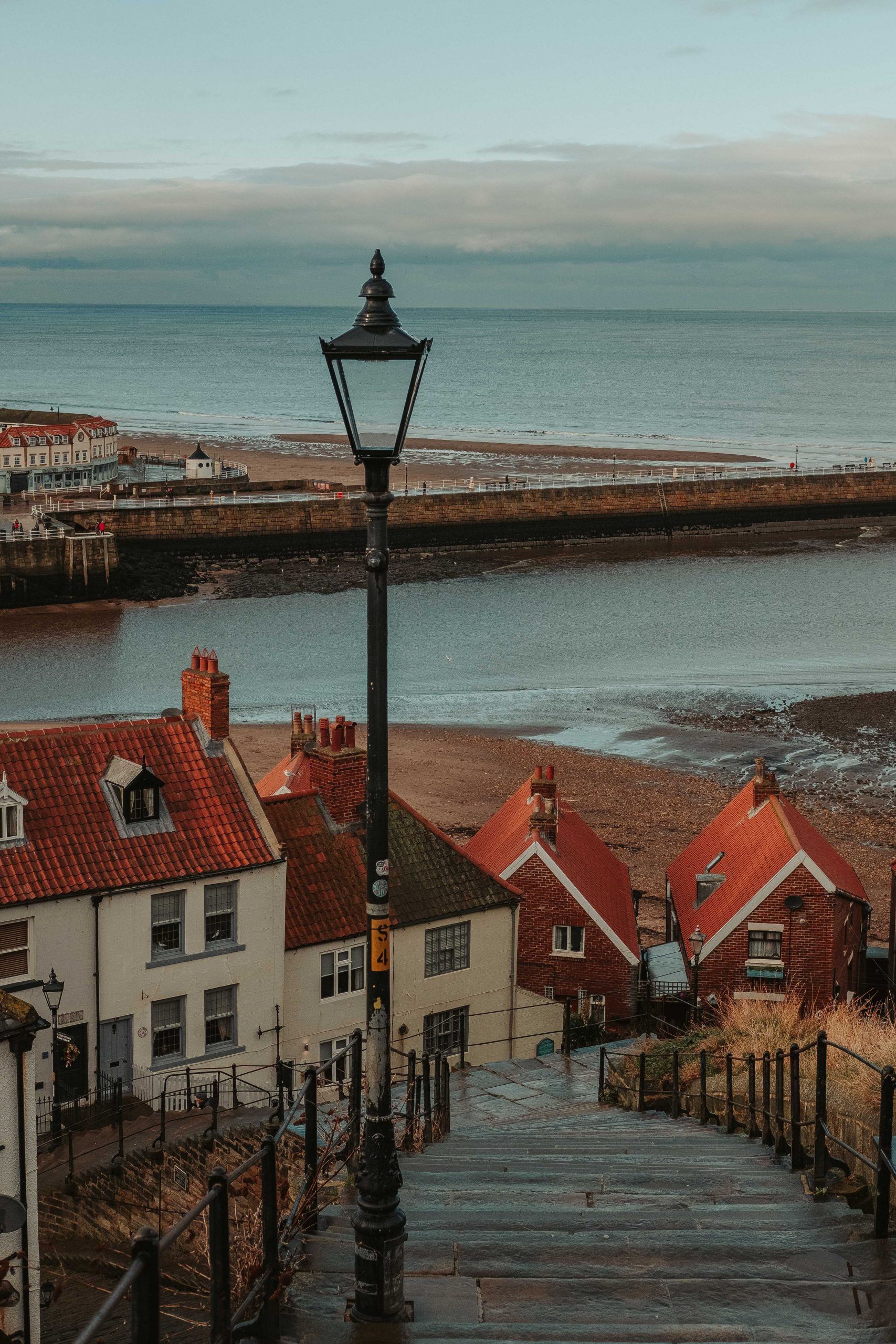 Whitby Town from 199 steps