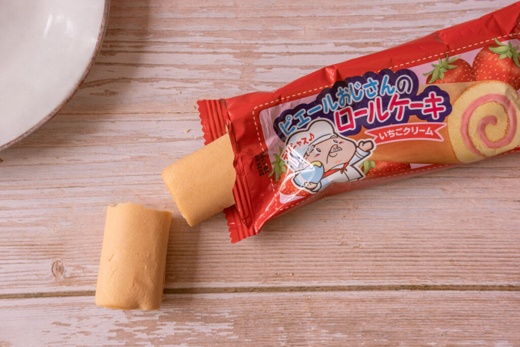 Yaokin Strawberry Cream Roll Cake from Japan Crate
