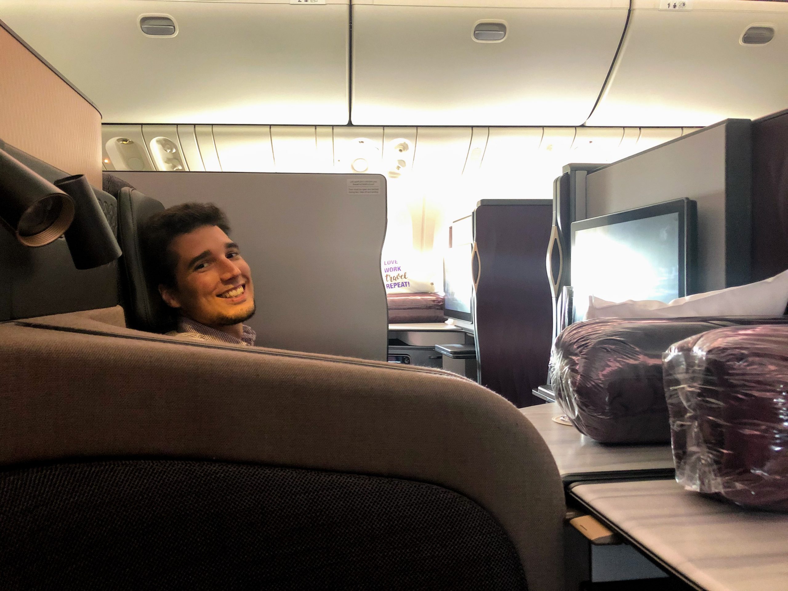 You Could Travel loves Qatar business class