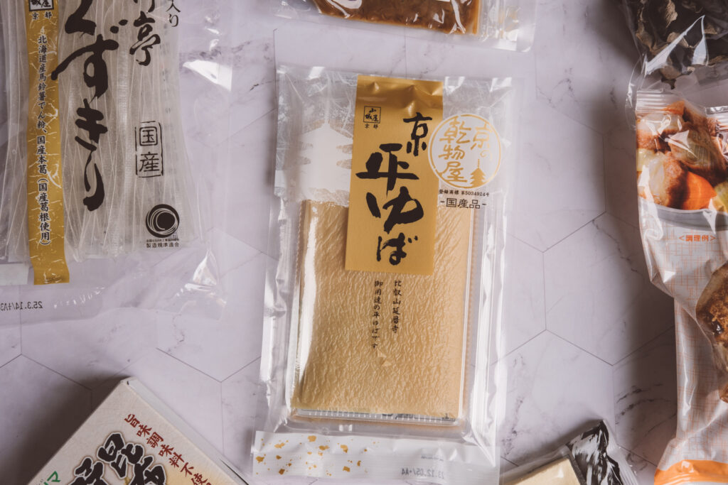 Yuba (Tofu Skins) from Kyoto by Yamashiroya