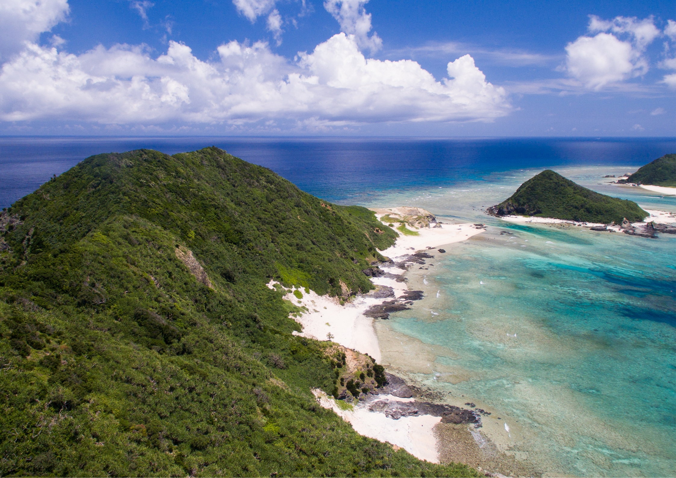 Zamami island part of the Kerama island group